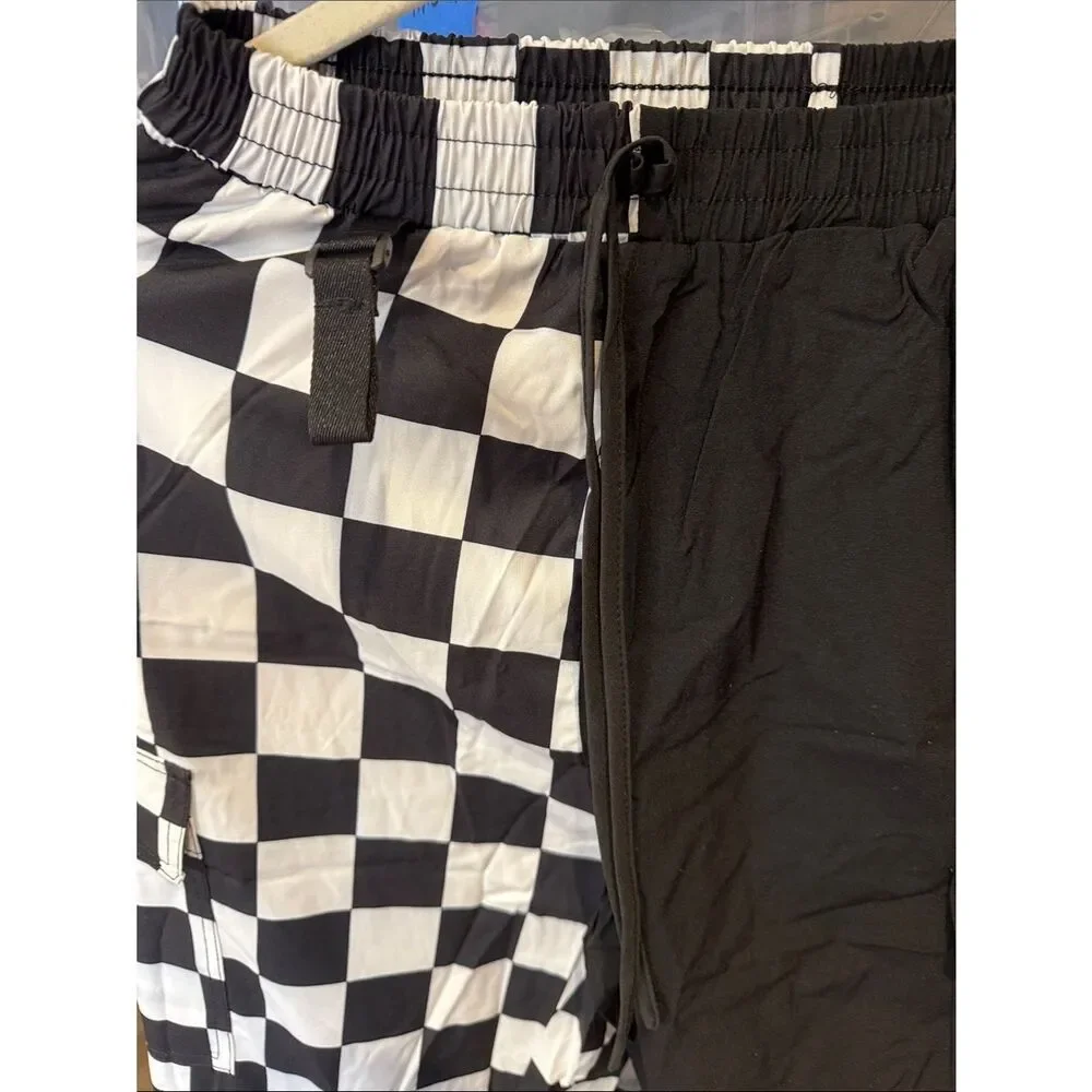 New Girls Size 16-170, Cargo Pants Elastic Waist Drawstring with Pockets Pants,‎